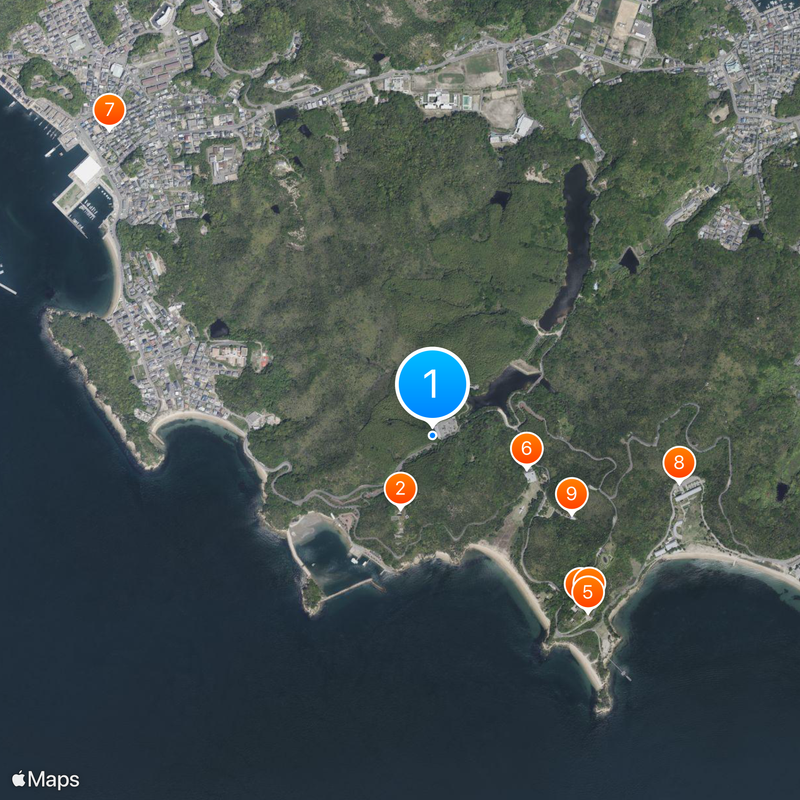 Chichu Art Museum Mappa