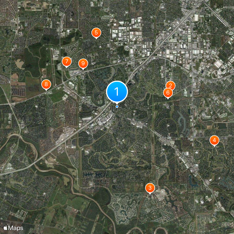 Sugar Land Map