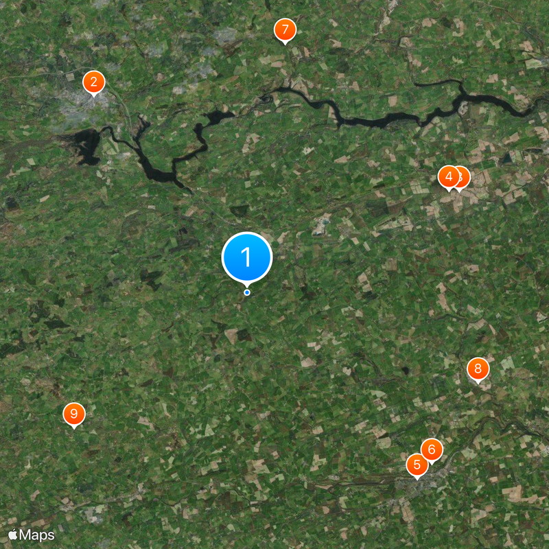 Béal na Bláth Map