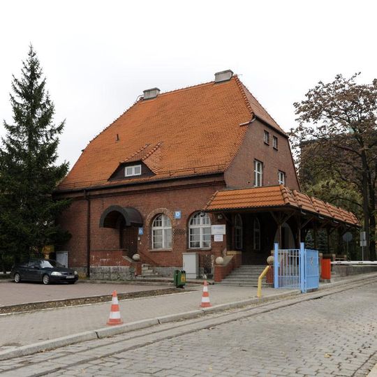 Portiernia zespołu wodociągów Na Grobli