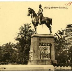 Equestrian statue of Albert of Saxony, Meißen