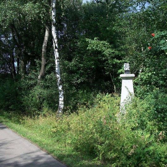 Kříž u cesty do Jivjan nad Černovicemi