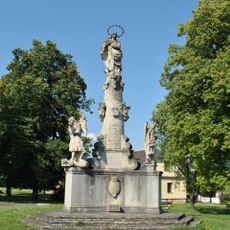 Mariánsky stĺp, Morový stĺp, stĺp s podstavcom-kópia