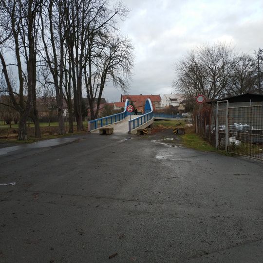 Footbridge over the Radbuz in Staňkov