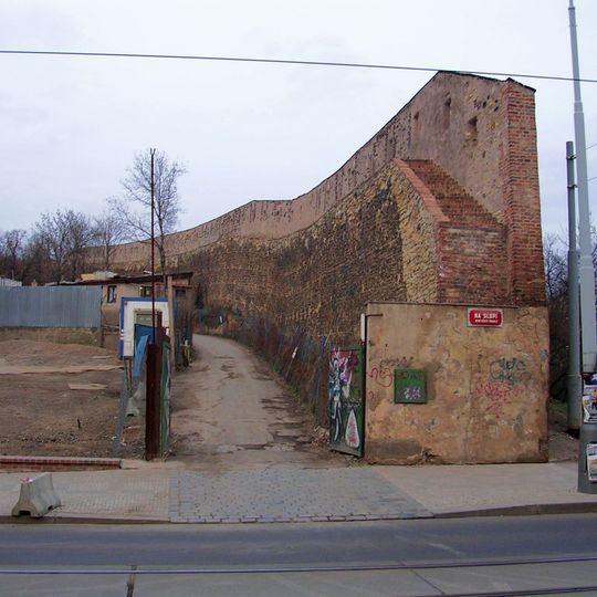 Walls of Prague New Town