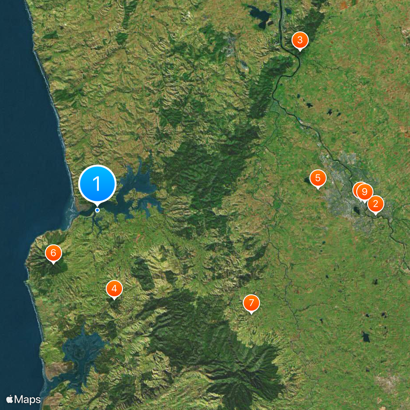 Raglan Map