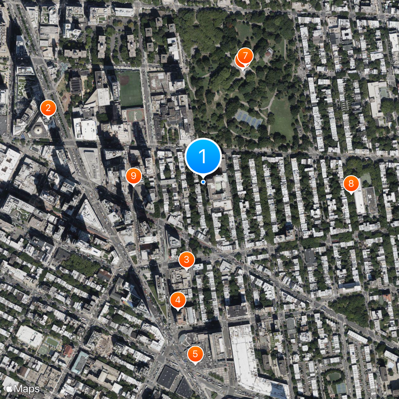 Brooklyn Technical High School Mappa