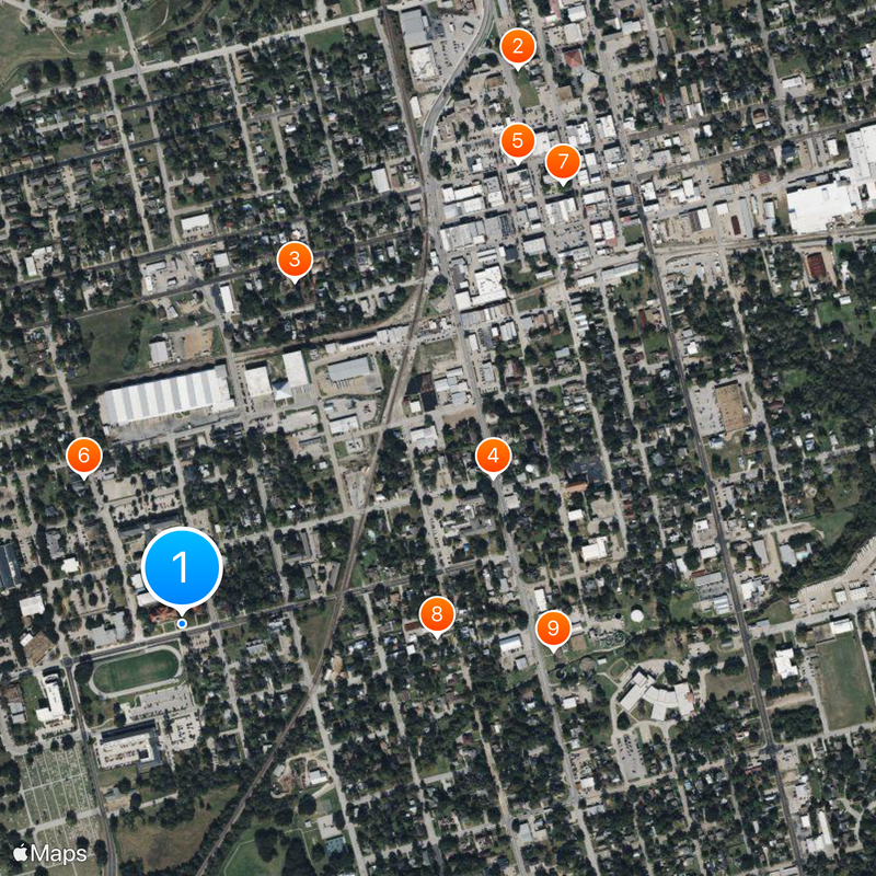 Blinn College Map
