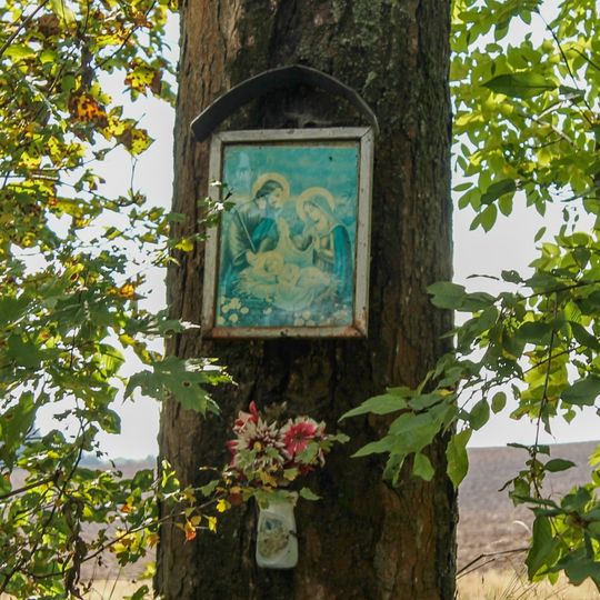 Obrázek v Písařově u cesty kolem Homole