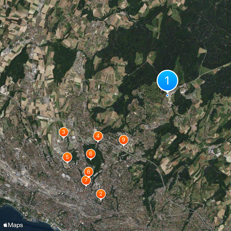 École hôtelière de Lausanne Map