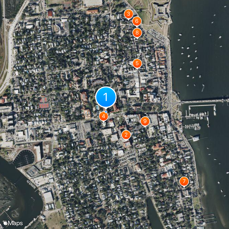 Ponce de León Hotel Carte