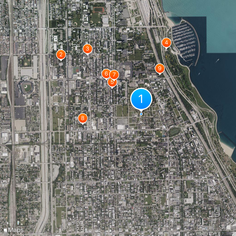 Ida B. Wells Homes Mapa