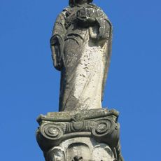 Sloup svaté Maří Magdaleny v polním remízu jihovýchodně od Býčkovic