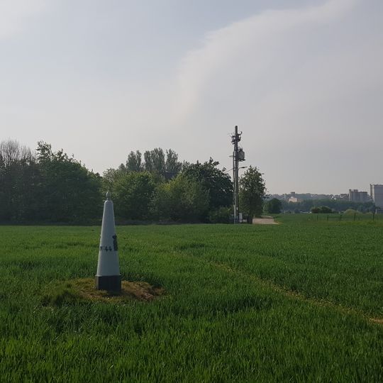 Grenspaal 44 tussen België-Nederland