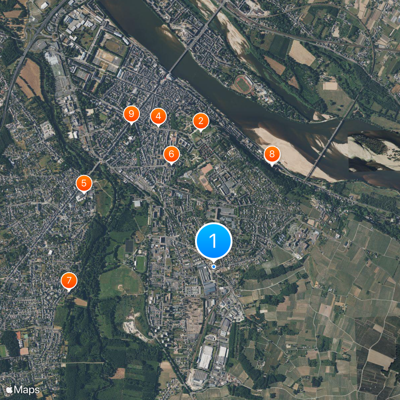 Musée des Blindés Map