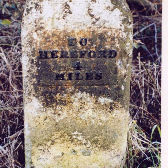 Mile Stone About 250 Yards East-North-East Of The White Stone