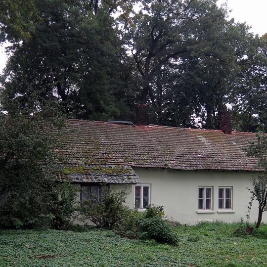 Manor outhouse in Besko