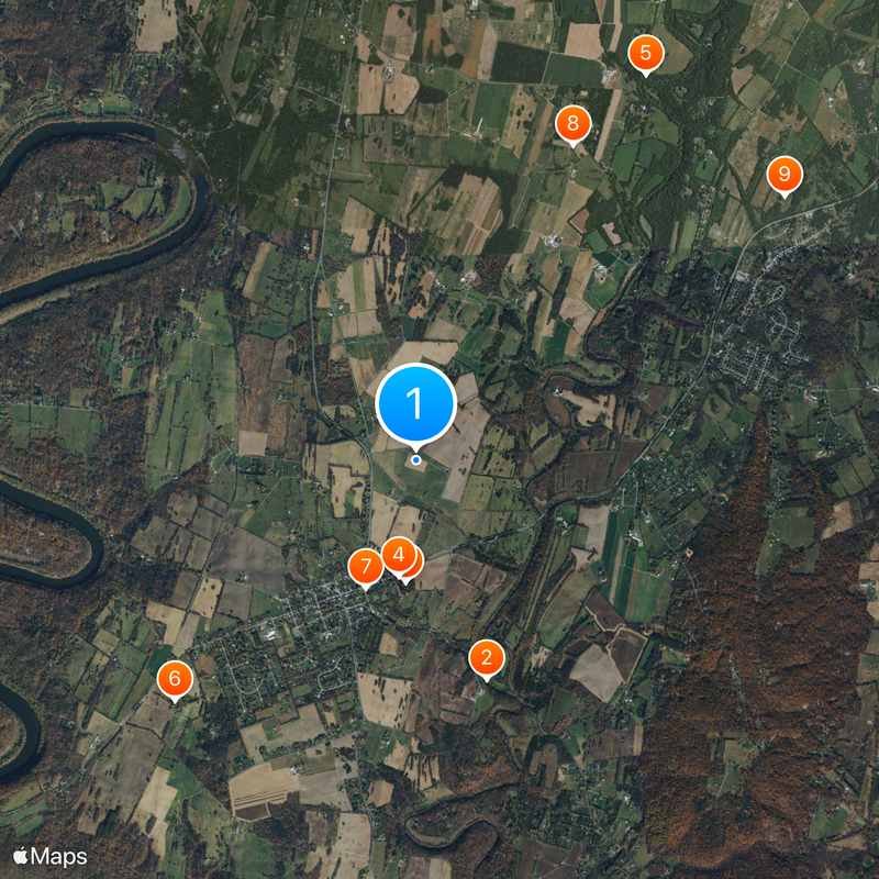 Antietam National Battlefield Mappa