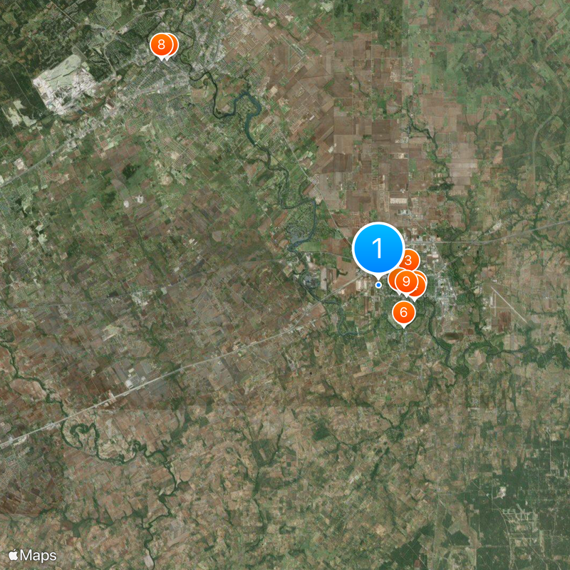 Texas Lutheran University Map