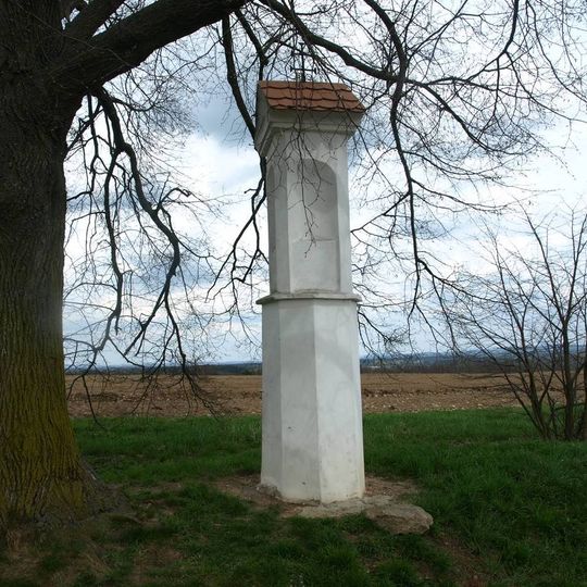 Boží muka na Vyhlídce Karla Zvěřiny u Děbolína
