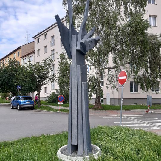 Plastika Svoboda 89 v Černých Polích