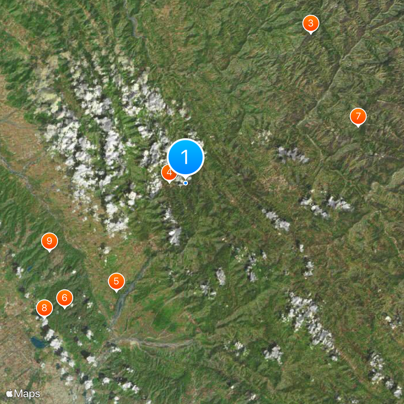 The Lawrence School, Sanawar Map