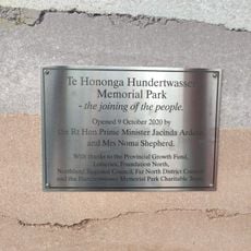 Commemorative plaque