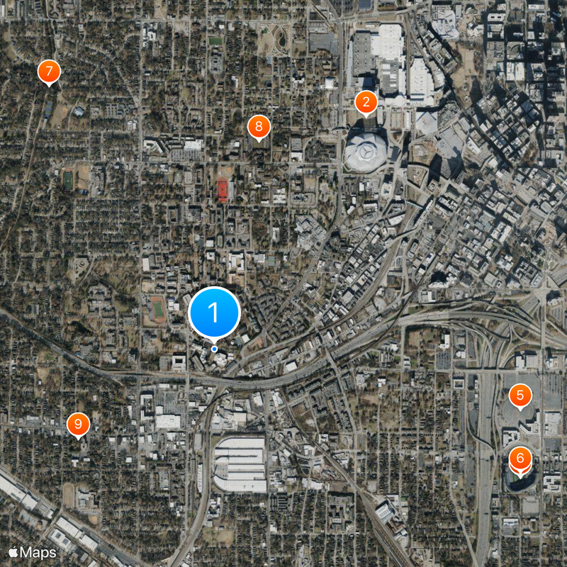 Morehouse School of Medicine Map