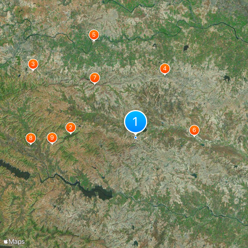 Khandoba Temple, Jejuri Mapa