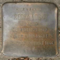 Stolperstein dedicated to Recha Lübke