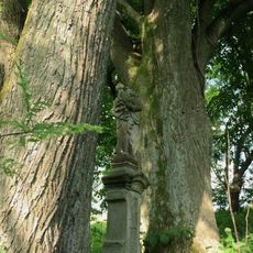 Statue of Madonna and Child in Nebeská Rybná