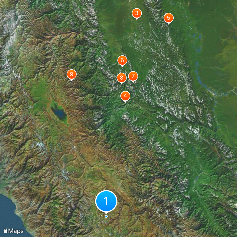 Oxapampa Province Map