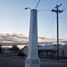 Ozark Trails Marker at Lake Arthur