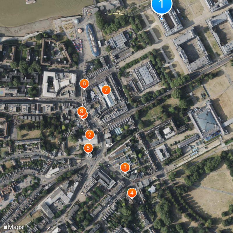 Trinity Laban Conservatoire of Music and Dance Map