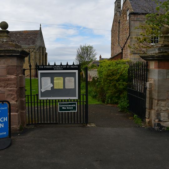 Churchyard Wall And Gateway East And South Of Church Of St Aidan
