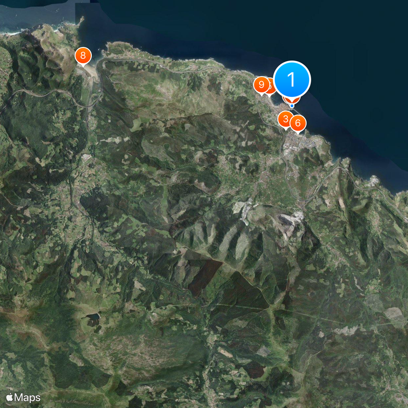 Castro Urdiales Map