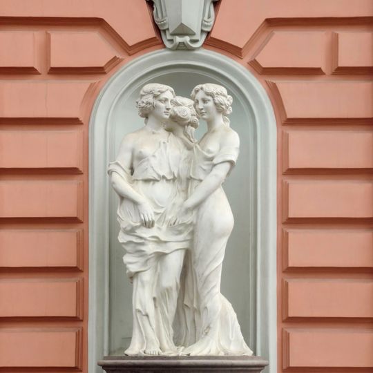 Composition sculpturale Trois Grâces