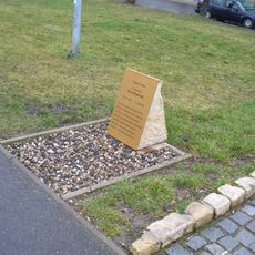 Pomník generála Kutlvašra v Škroupově ulici v Chomutově