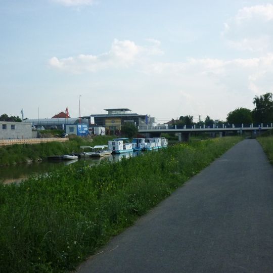 Bridge of Zerzavice over the Baťa Canal