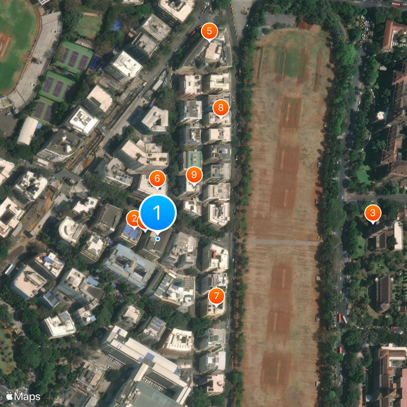 Kishinchand Chellaram College Map