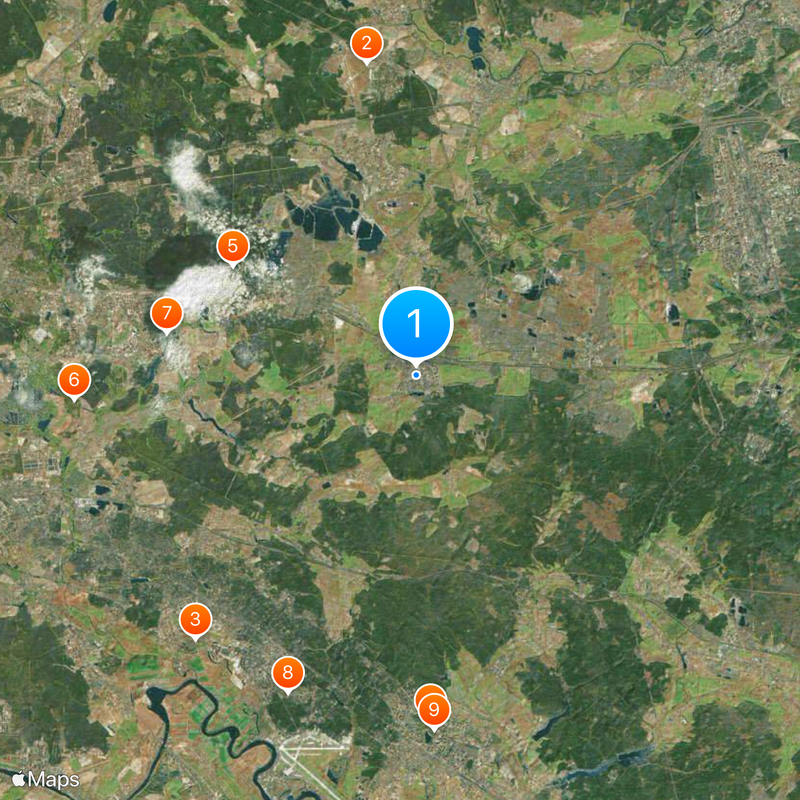 Elektrougli Map