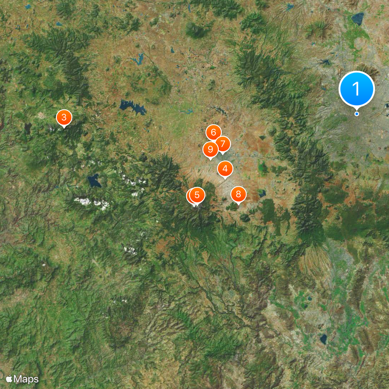 Palace of Fine arts Map