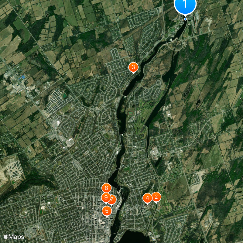 Trent University Map
