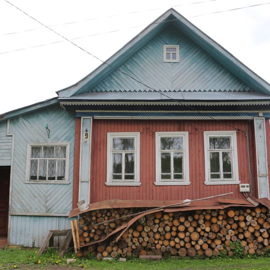 Дом, в котором жил и работал с 1928 по 1945 гг. художник С.А. Мокин