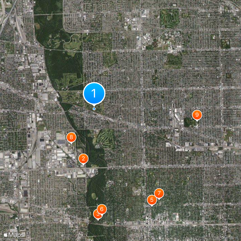 Cinquième district congressionnel de l'Illinois Carte