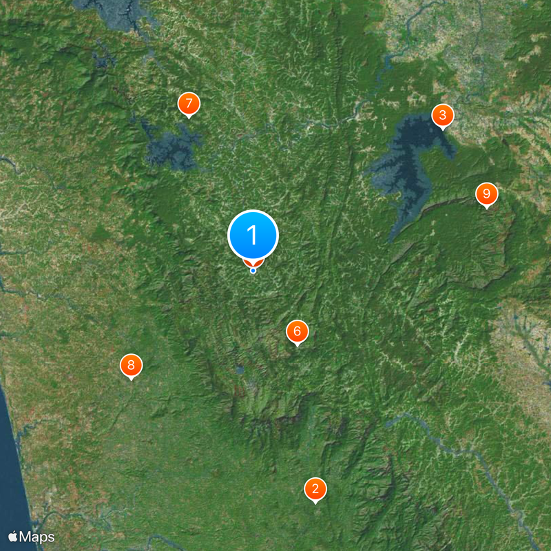Sringeri Sharada Peetham Mapa