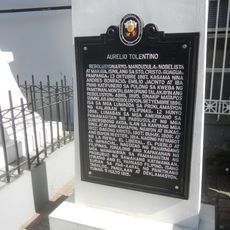 Aurelio Tolentino historical marker