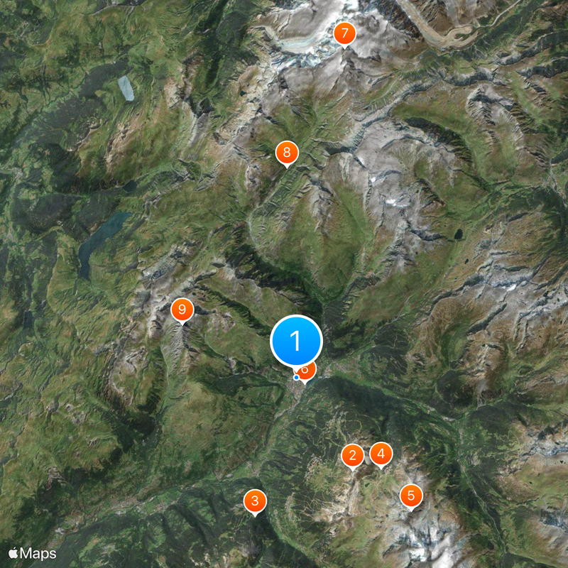 Bourg-Saint-Maurice Mapa