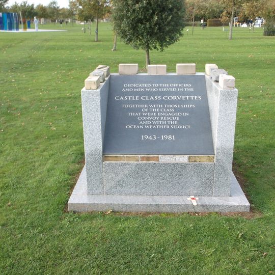 National Memorial Arboretum, Castle Class Corvettes Memorial