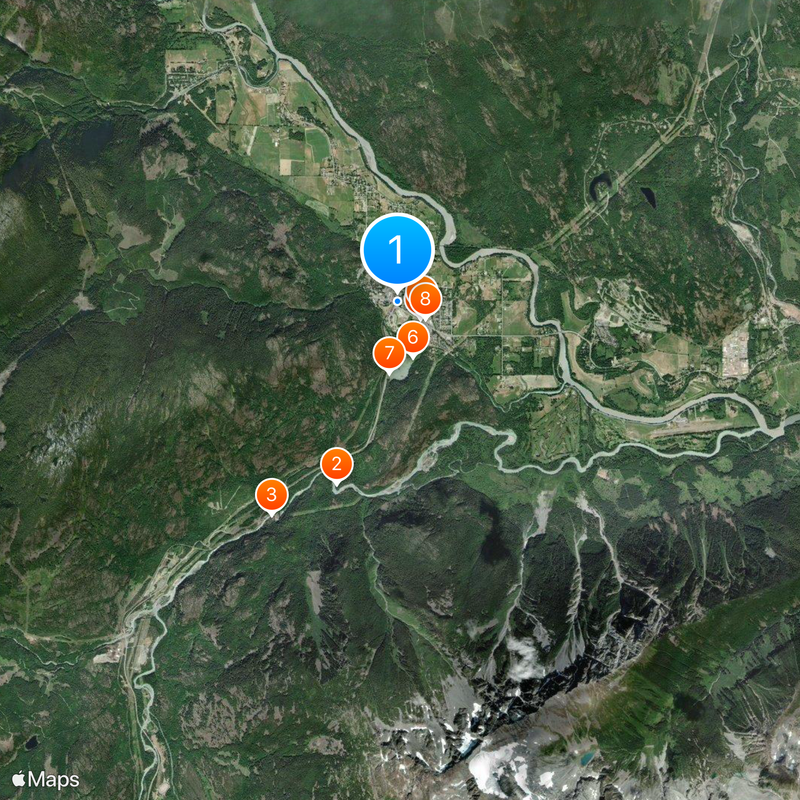 Pemberton Map